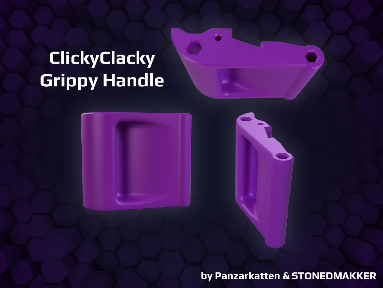 Tay cầm Clicky-Clacky cải tiến cho cửa tủ lạnh