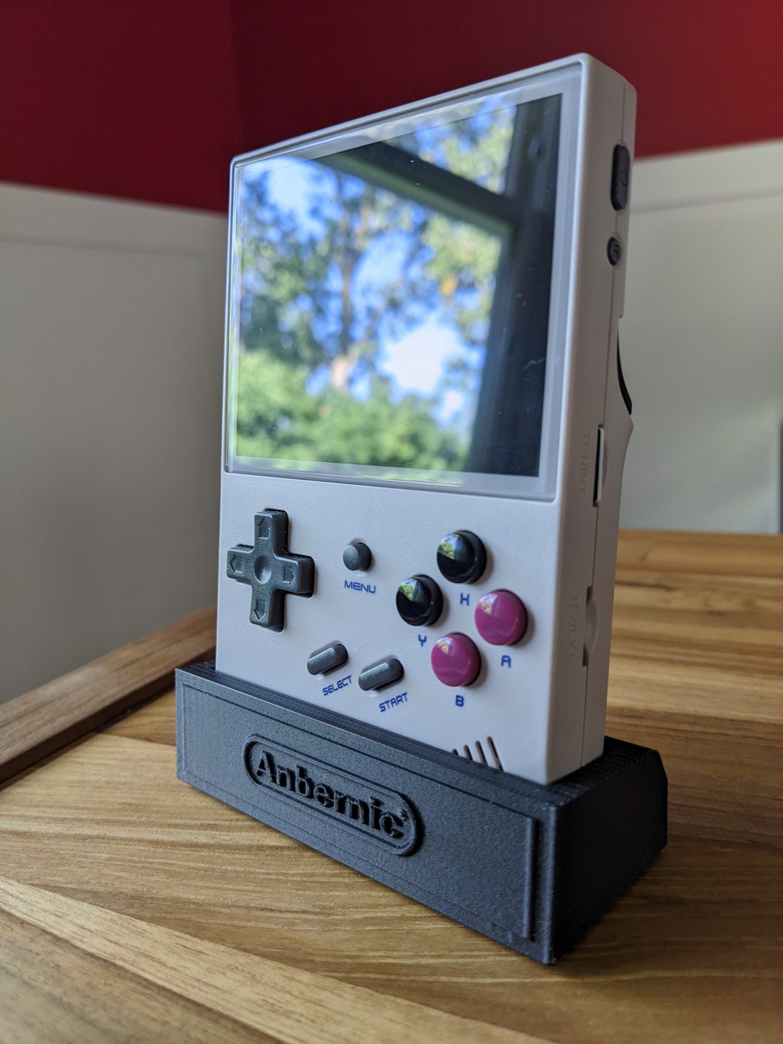 Giá đỡ Anbernic RG35XX với thiết kế mặt trước tùy chỉnh