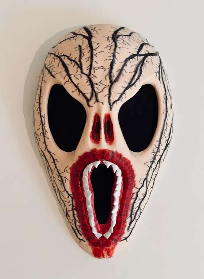 Mặt nạ quái vật la hét cho Halloween