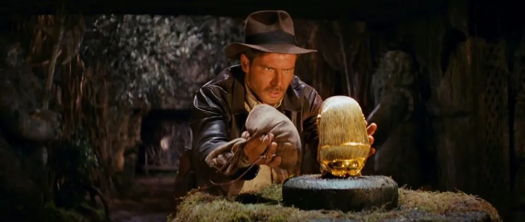 Tượng thần sinh sản Chachapoyan trong phim Indiana Jones