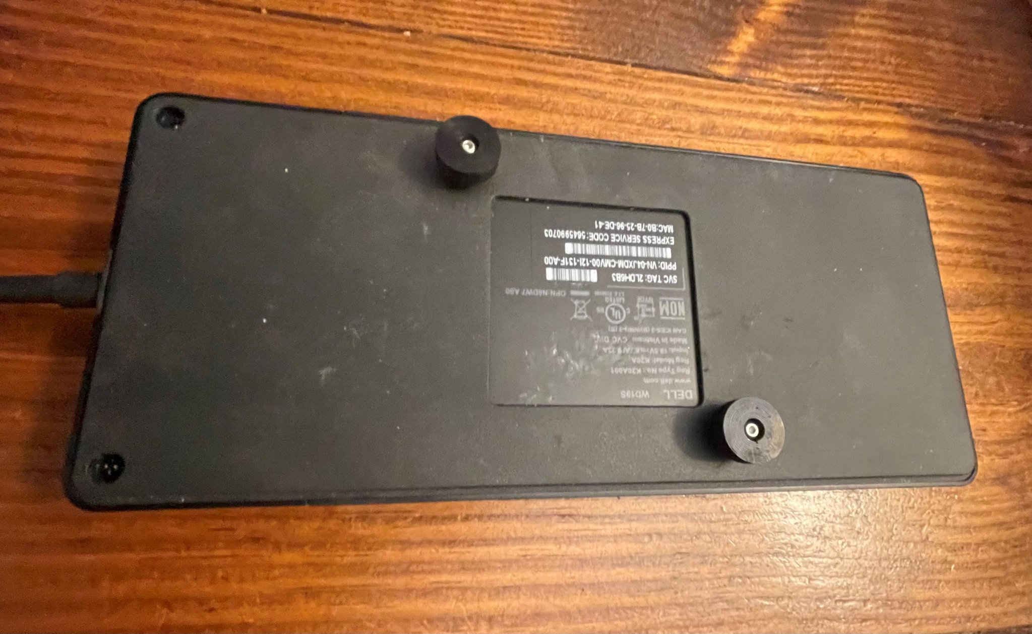 Giá đỡ gắn trạm dock Dell dưới bàn làm việc