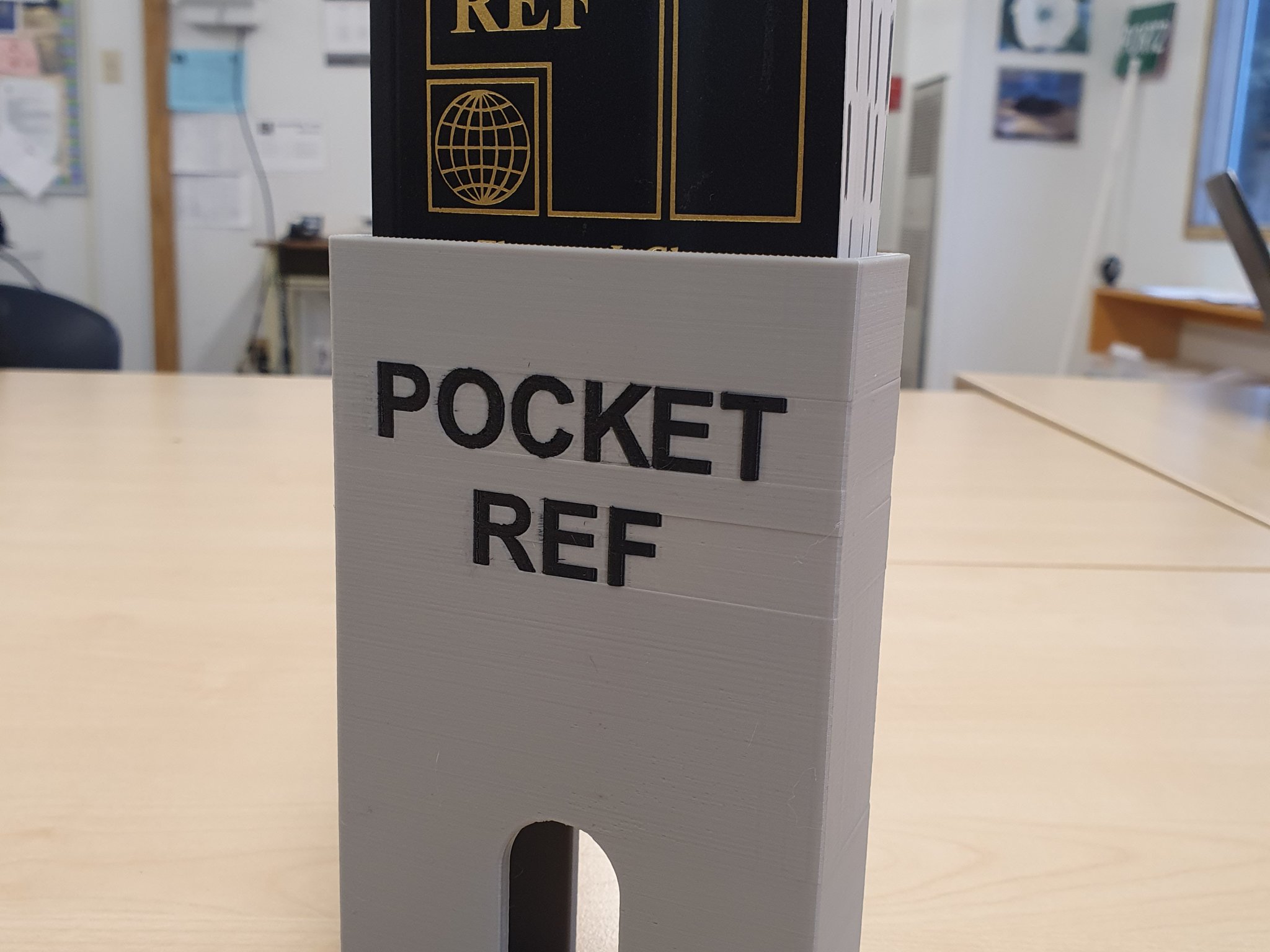 Giá đỡ sách Pocket Reference với kẹp thắt lưng