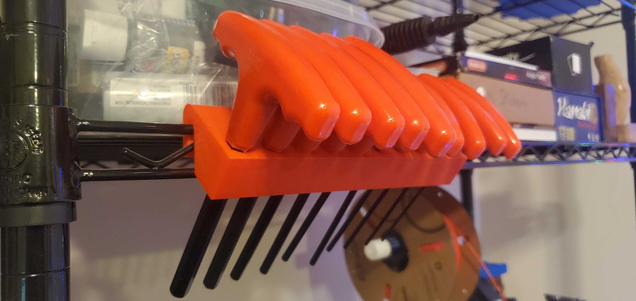 Giá đỡ dụng cụ T-Handle cho bộ Allen Key 10pc tại Harbor Freight