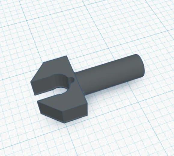 Cái kẹp/ móc Lego Bar 1L tương thích với các khối Lego