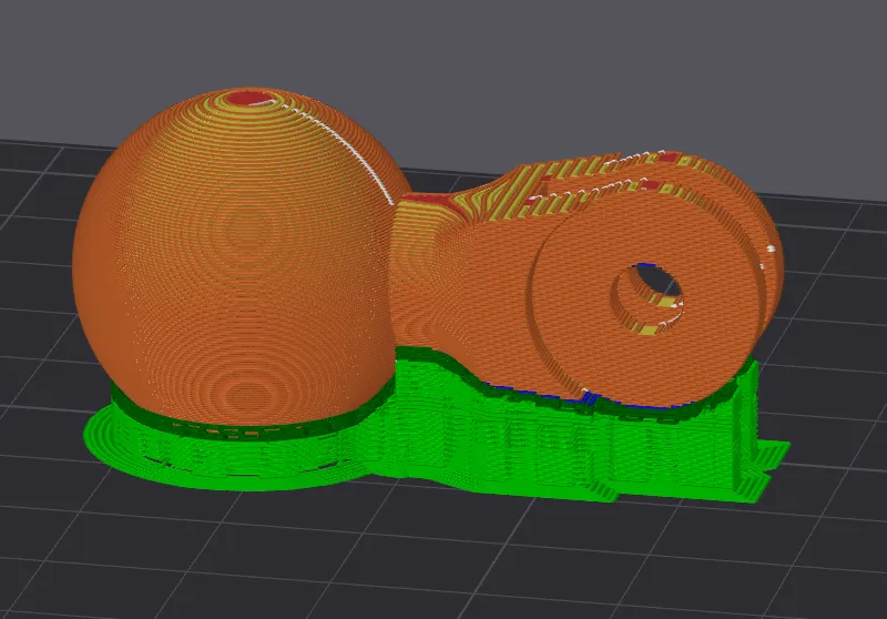 Bộ chuyển đổi RAM 25mm sang GoPro với 2 chấu