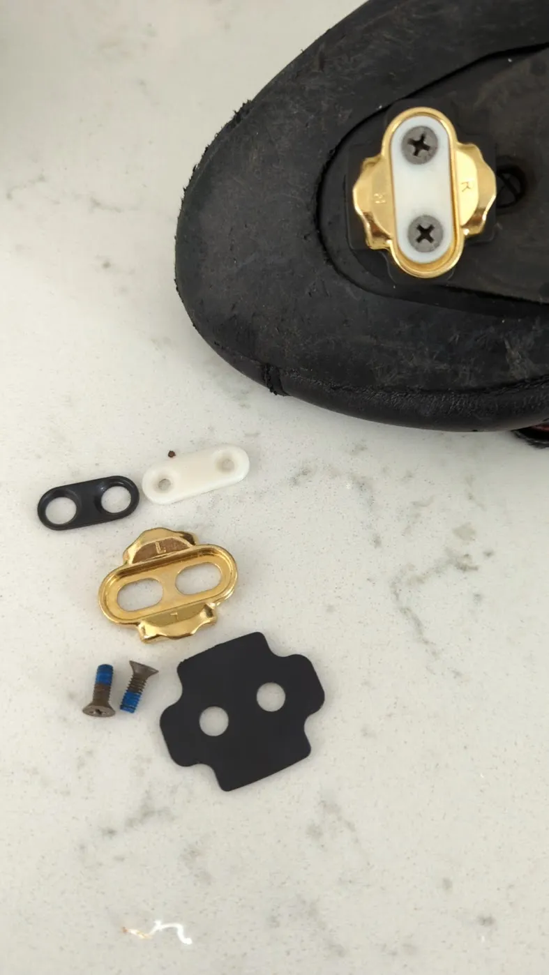 Bộ spacer cho đế giày MTB thay thế