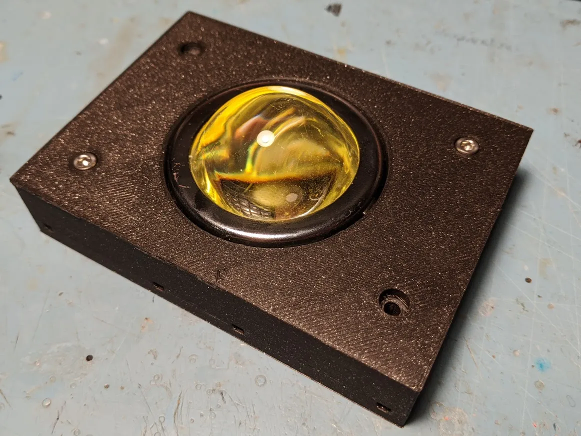 Vỏ đèn LED lớn 100W với ống kính và phản xạ tách biệt