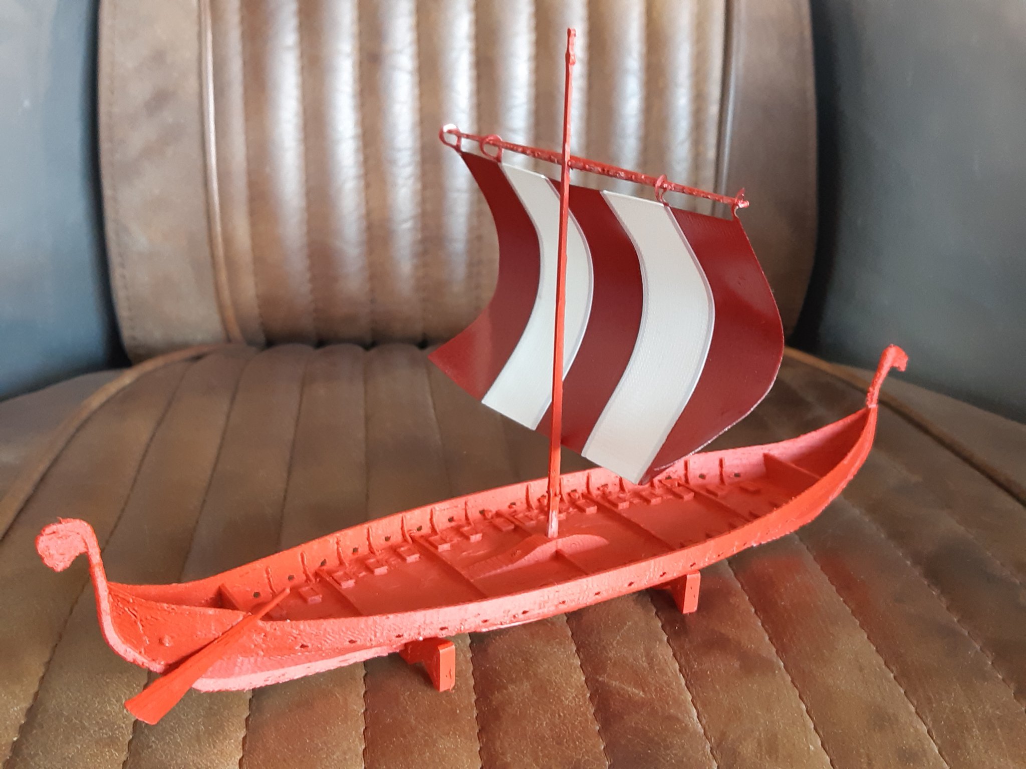 Tàu Longship Valheim cho mô hình in 3D