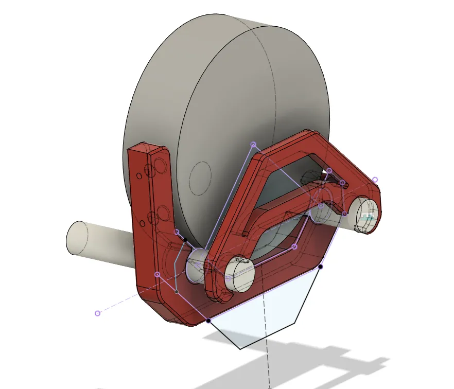 Giá đỡ giá đựng cuộn filament gắn tường