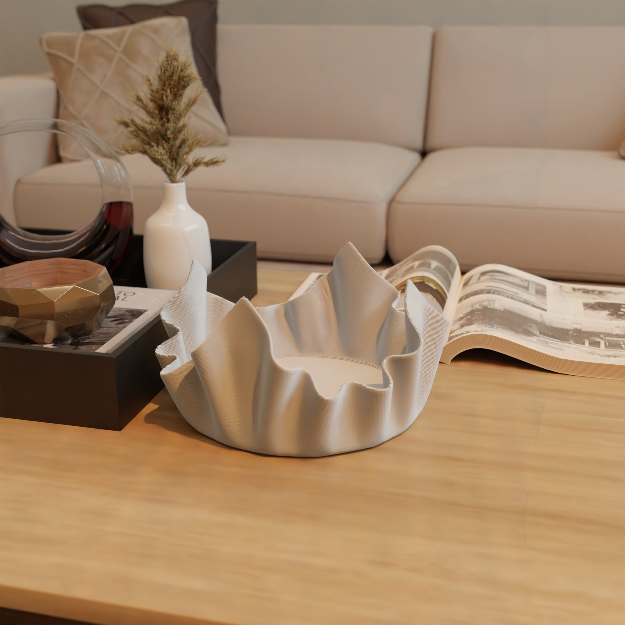 Bát vải phong cách độc đáo làm điểm nhấn cho bàn ăn