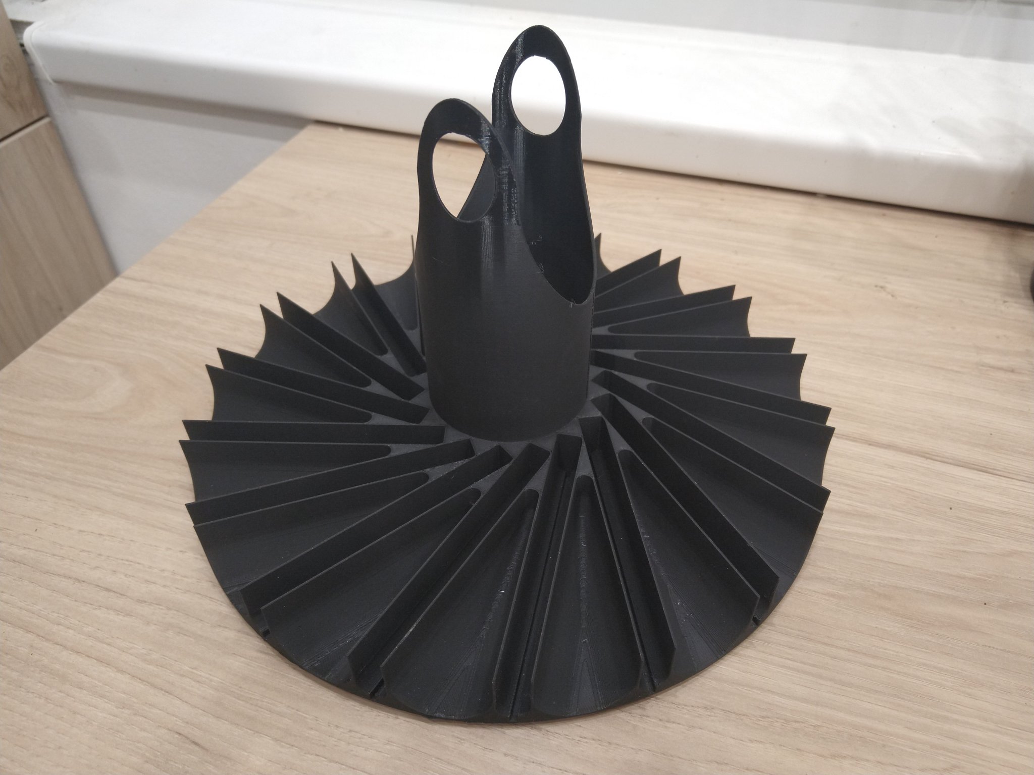 Giá đỡ gia vị kiểu Lazy Susan với 18+1 ngăn