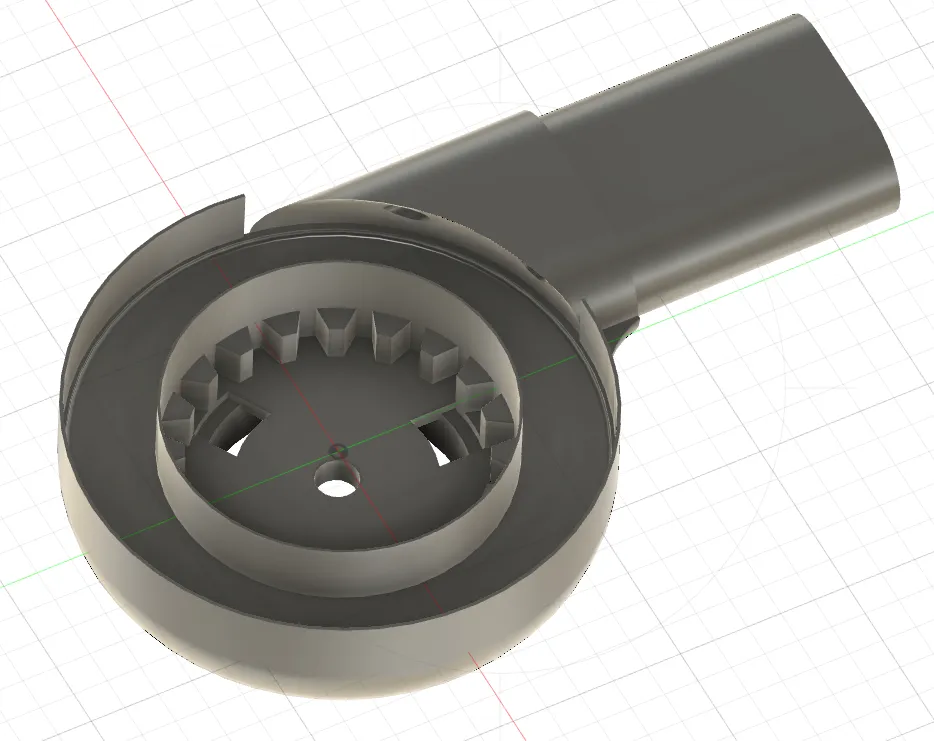 Cụm bản lề tay cầm cho xe đẩy Britax Go