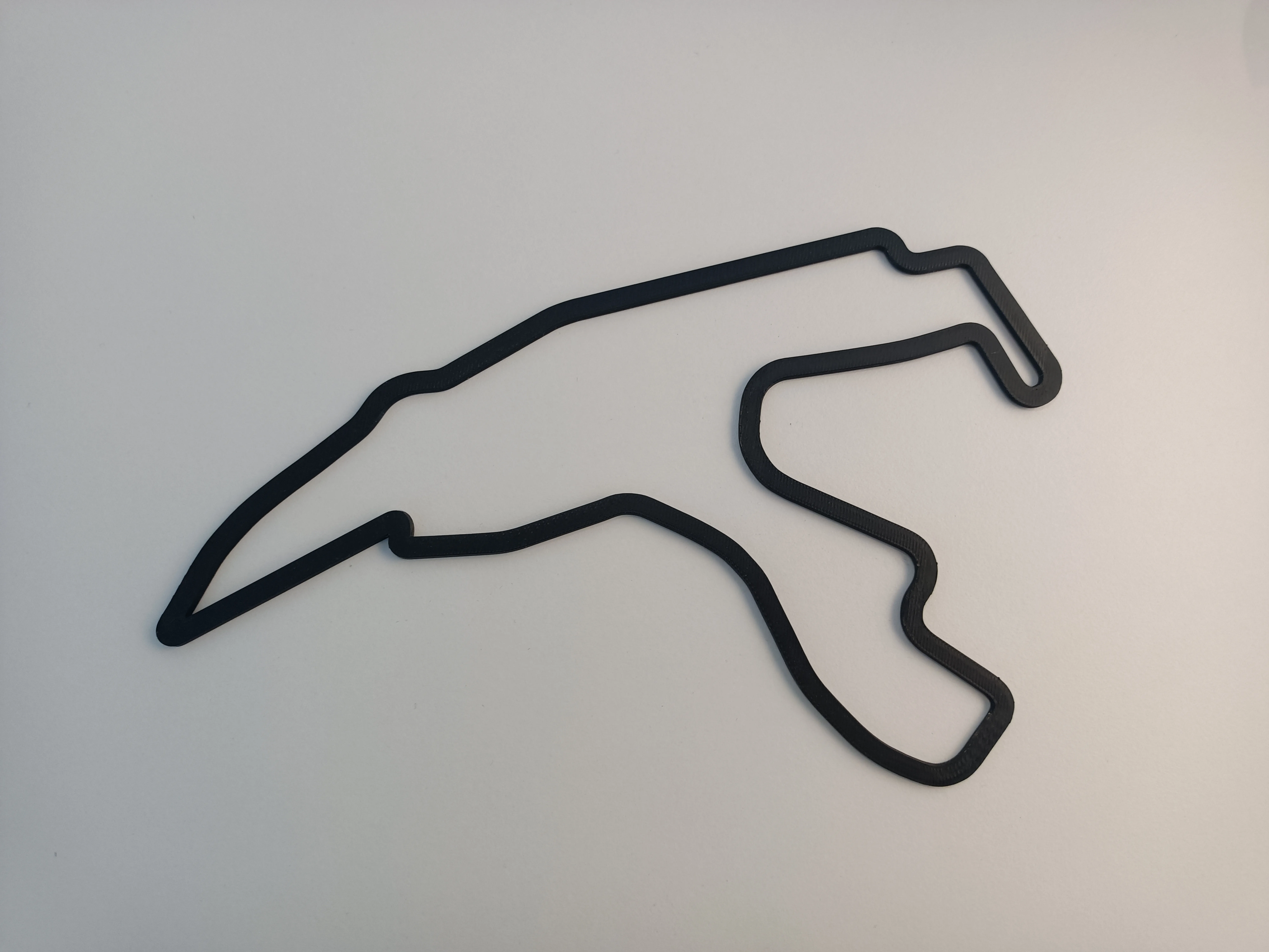 Mô hình đường đua Circuit de Spa-Francorchamps chi tiết cao