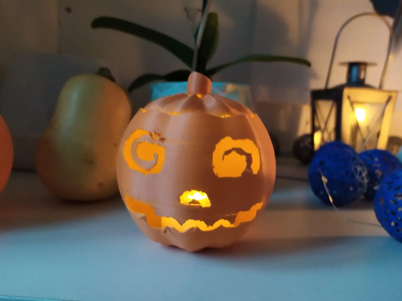 Đèn bí ngô Jack-O-Lantern cho trang trí Halloween