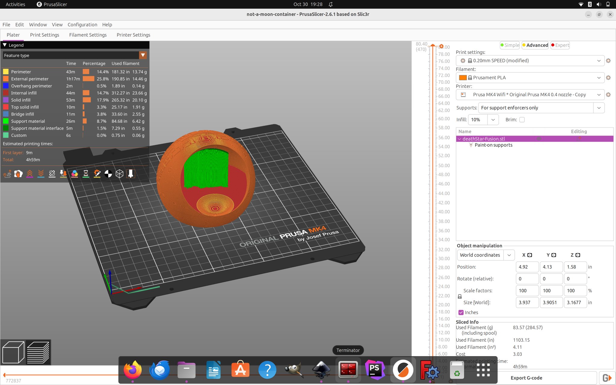 Hộp đựng tròn lấy cảm hứng từ Star Wars