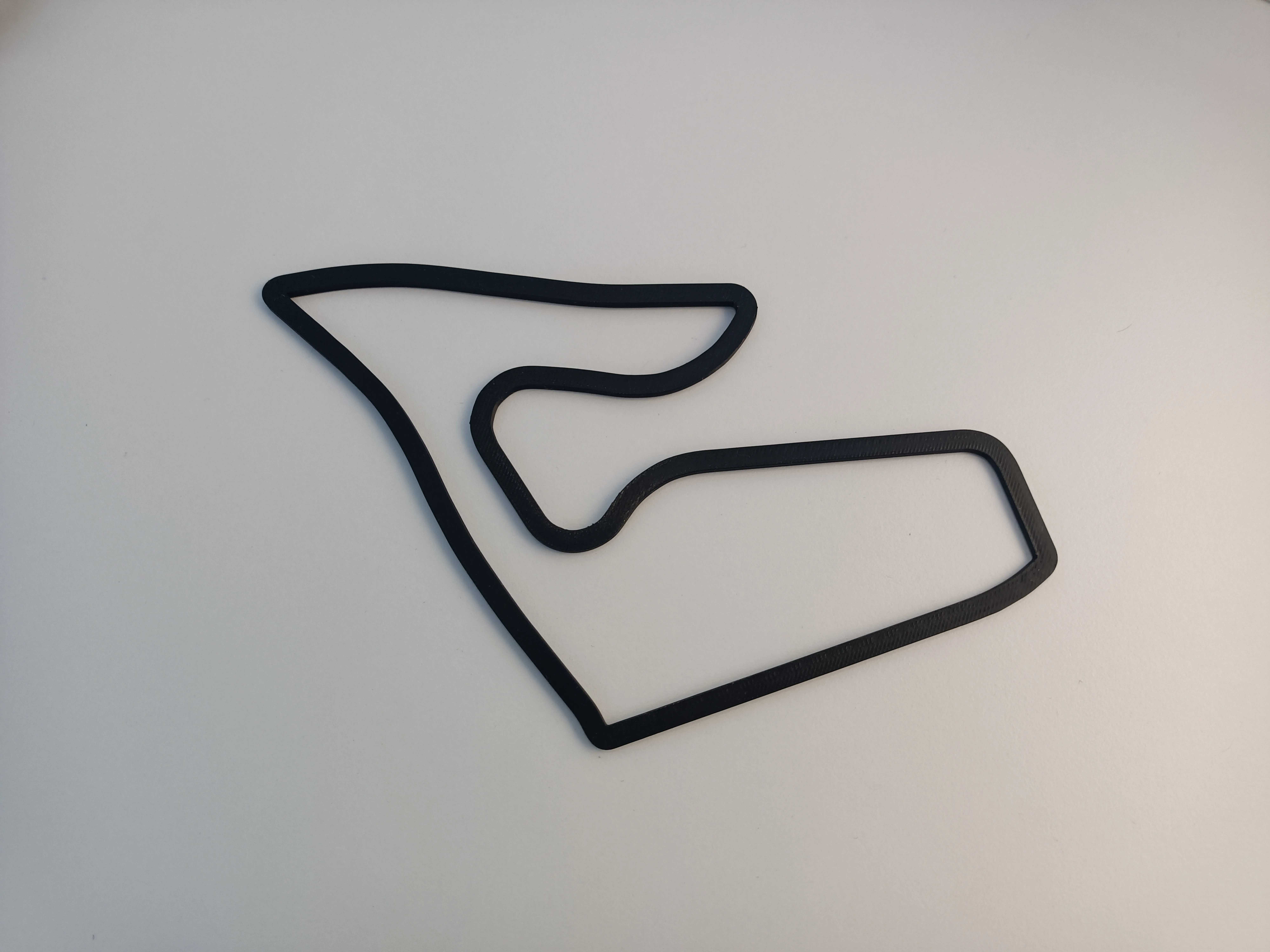 Mô hình chi tiết đường đua Red Bull Ring tại Áo