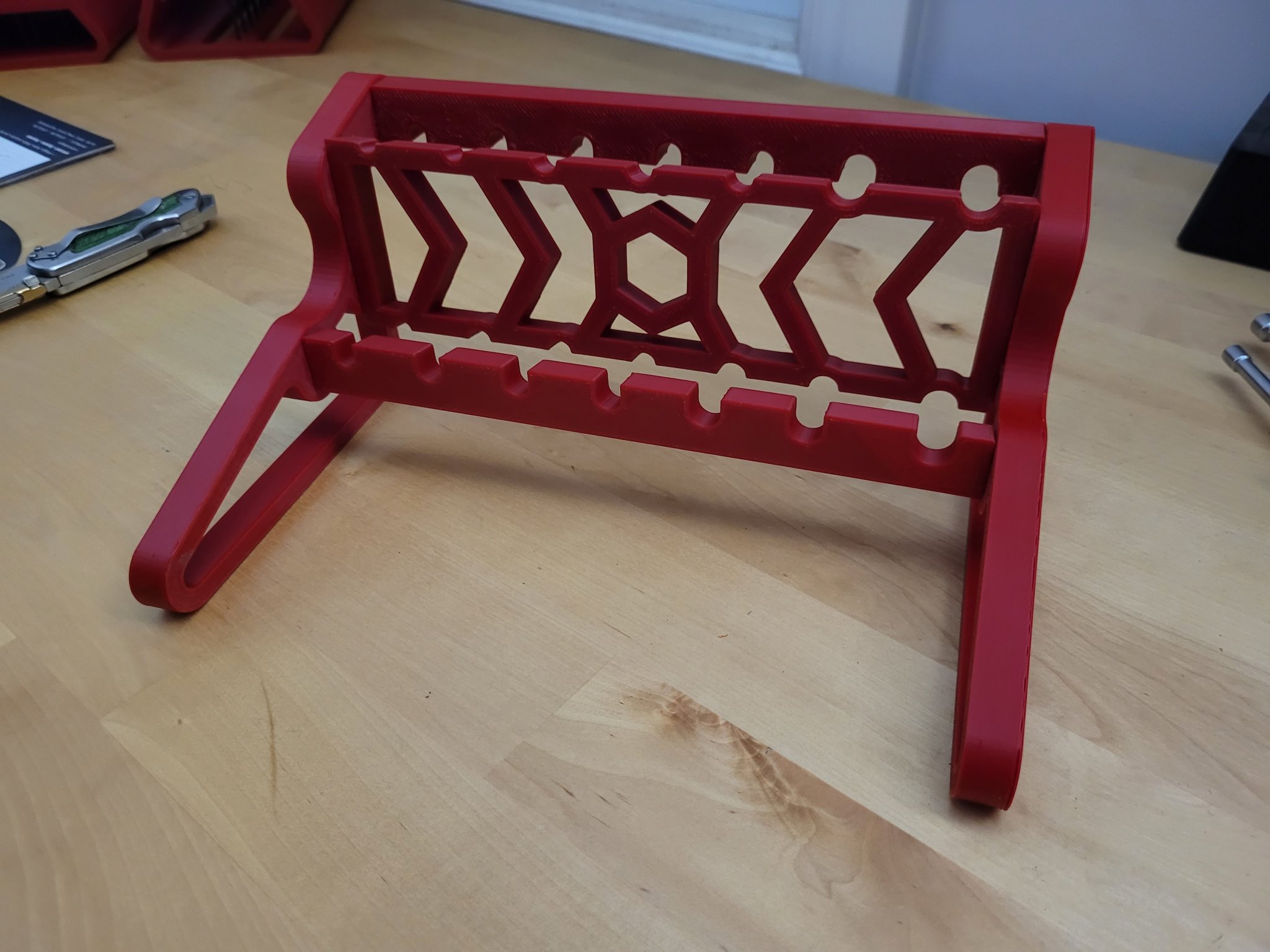 Giá đỡ dụng cụ vặn đai ốc 14 món cho cả bộ mét và inch