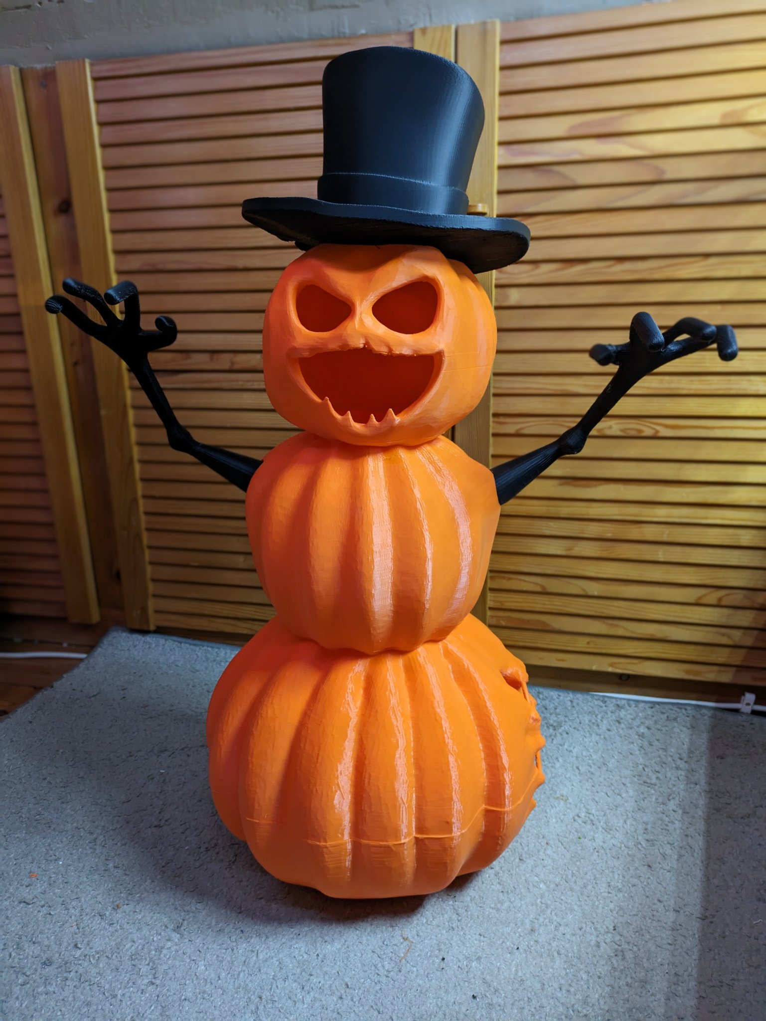 Người tuyết bí ngô Snumpkin cao 850mm