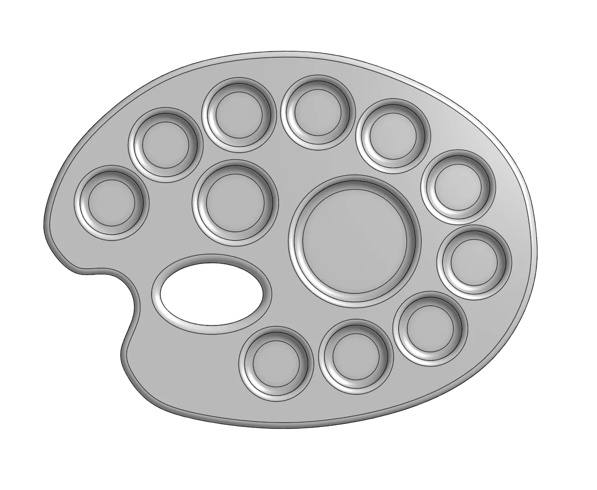 Bảng màu sơn mở rộng cho dự án nghệ thuật của bạn