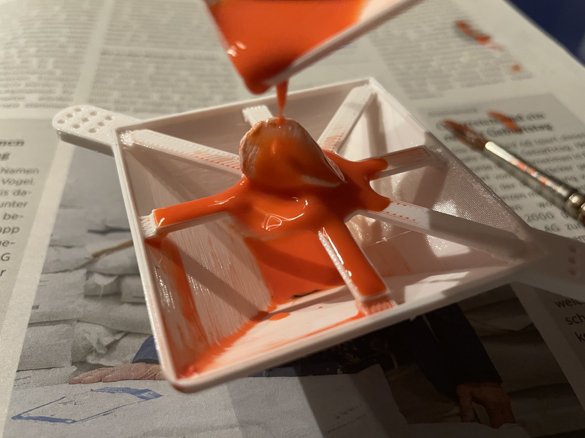 Bát sơn cho các vật nhỏ cần sơn