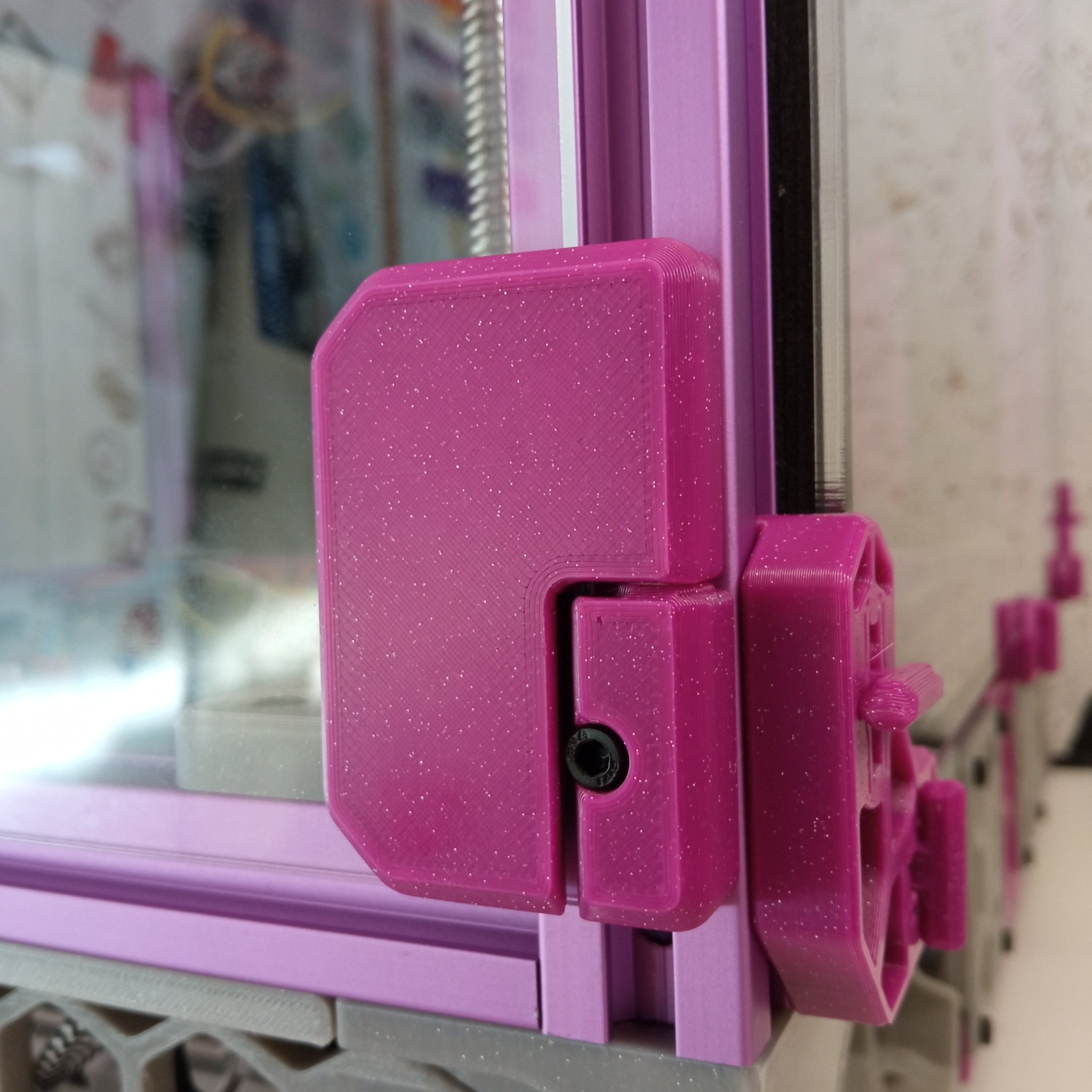 Bản lề VHB tháo rời cho cửa 2 phần trên Voron Trident 2.4