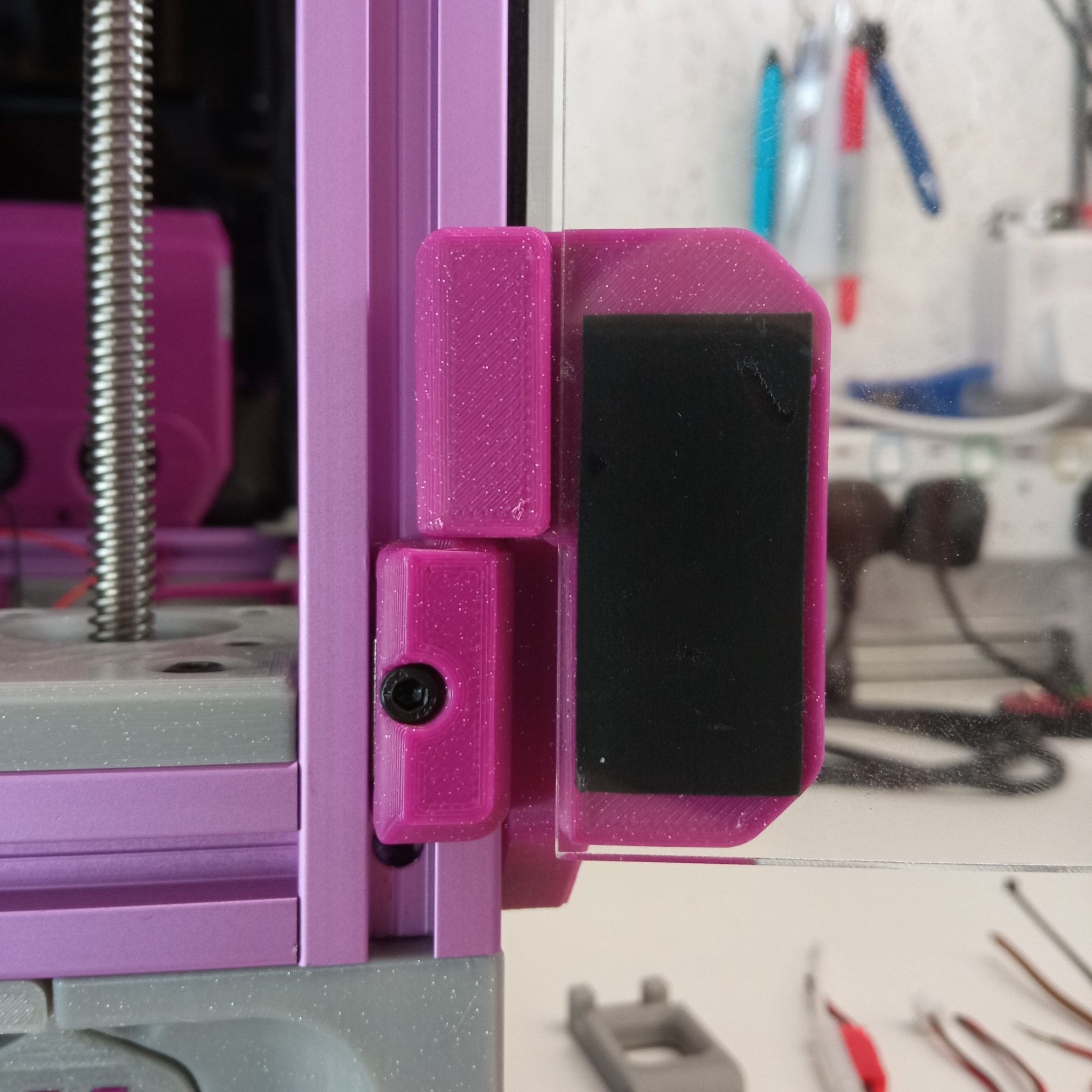 Bản lề VHB tháo rời cho cửa 2 phần trên Voron Trident 2.4