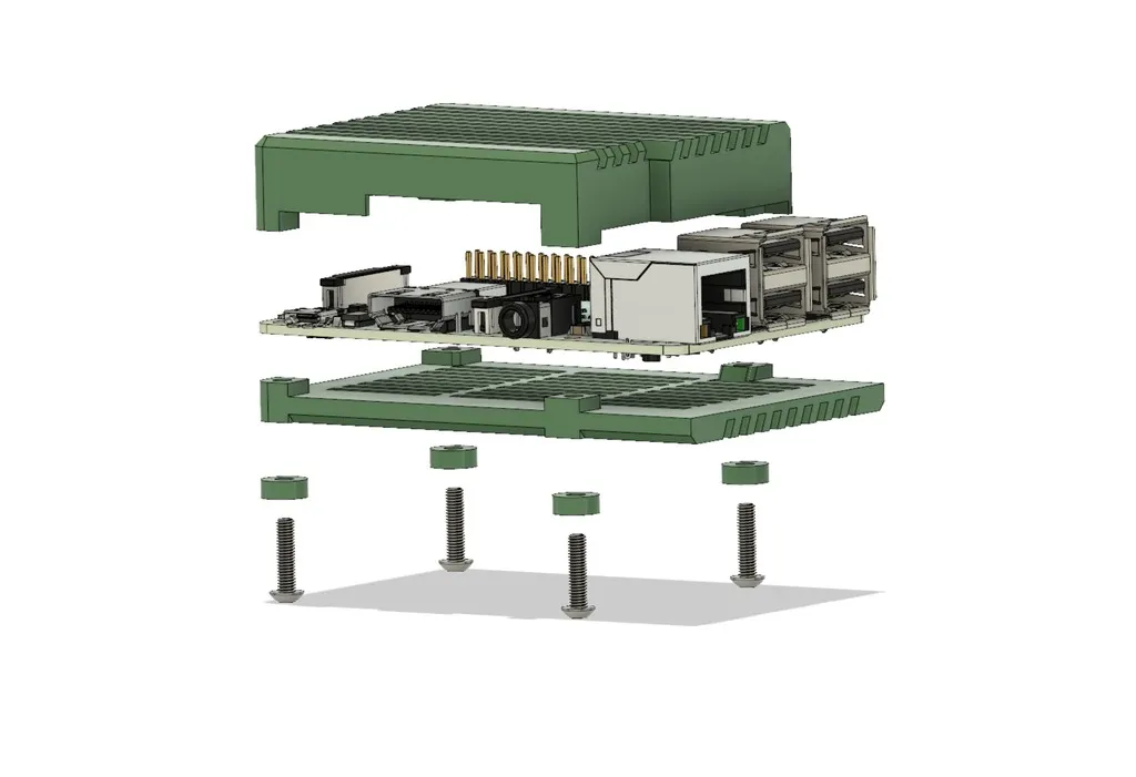 Vỏ Raspberry cho PI 3 - PI 2 - PI 1