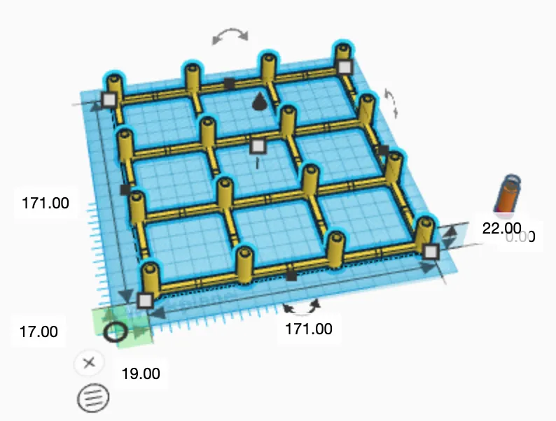 Giá treo đựng túi ziplock và đũa ăn