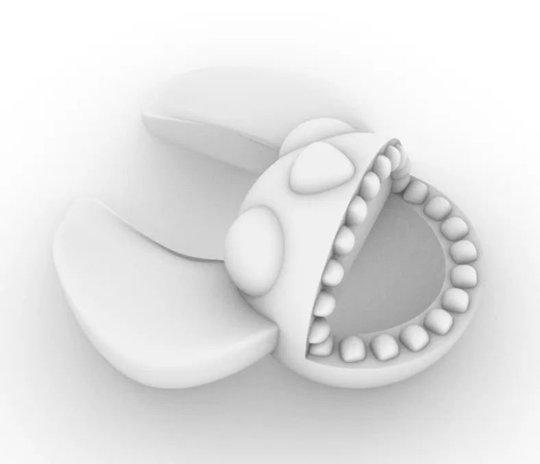 Chậu cây hình nhân vật Stitch từ phim hoạt hình trẻ em