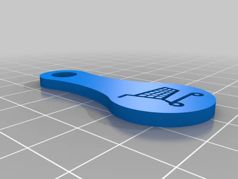 Đồng xu khóa xe đẩy siêu thị kích thước nhỏ cho Vương quố...