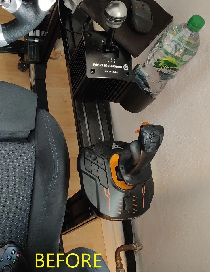 Giá đỡ tay lái Thrustmaster T16000 cho Sim Rig