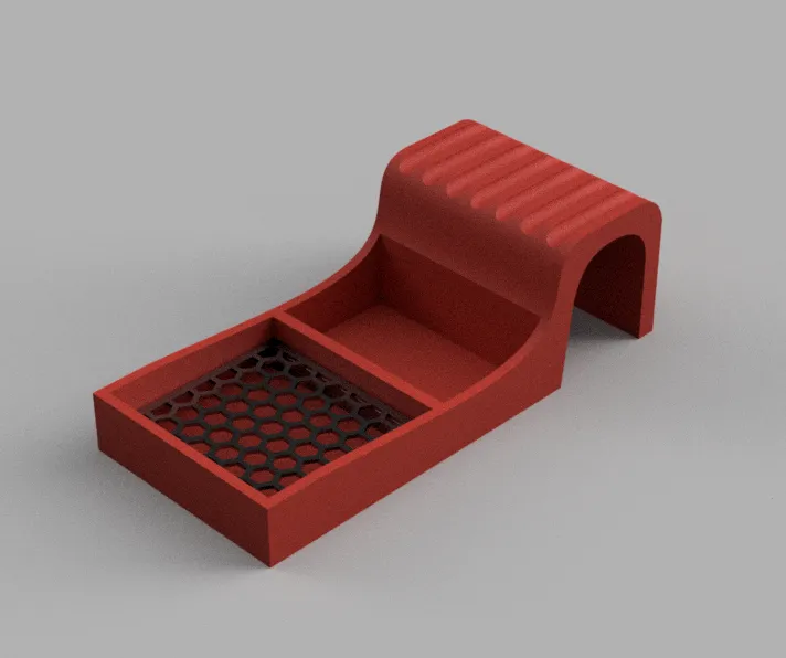 Giá đỡ cọ vẽ với khay hứng và bộ lọc lưới