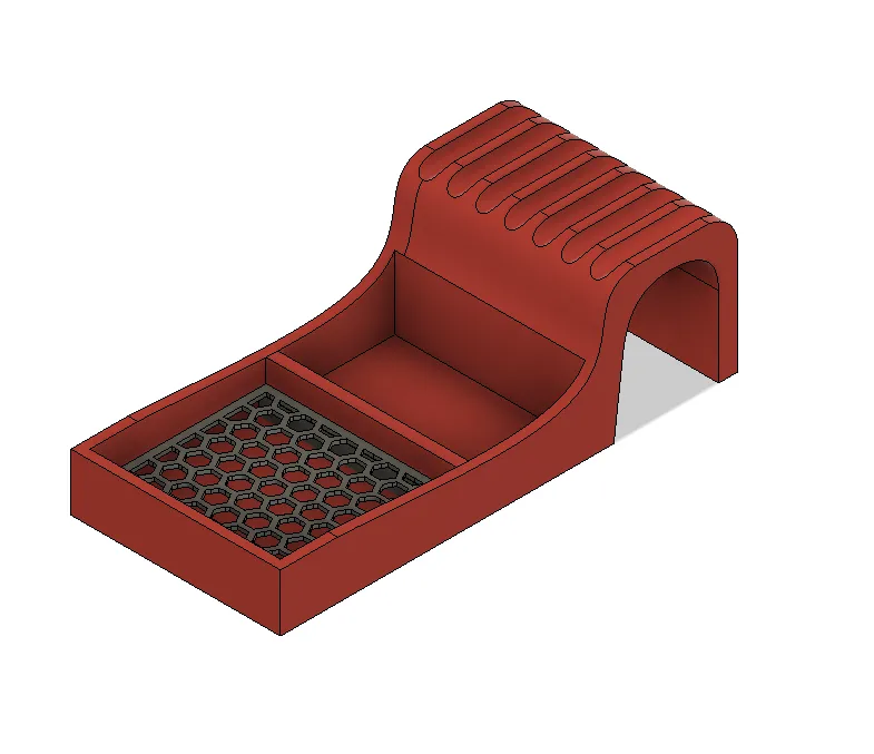 Giá đỡ cọ vẽ với khay hứng và bộ lọc lưới