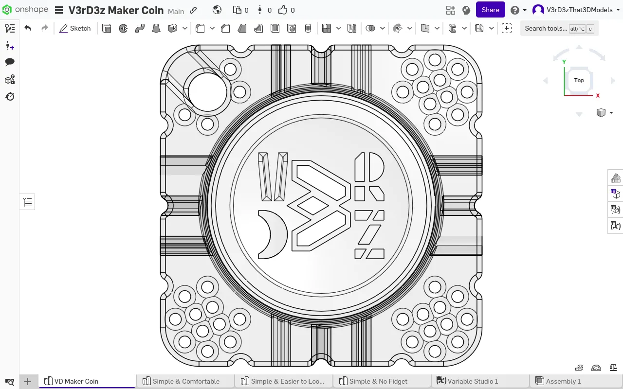 **Đồng tiền Maker Coin với thiết kế độc đáo và tiện ích**