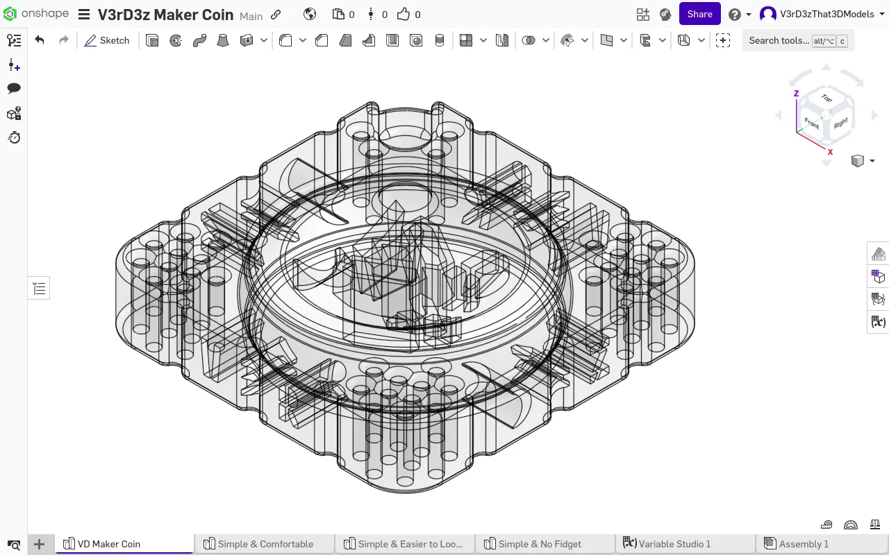 **Đồng tiền Maker Coin với thiết kế độc đáo và tiện ích**