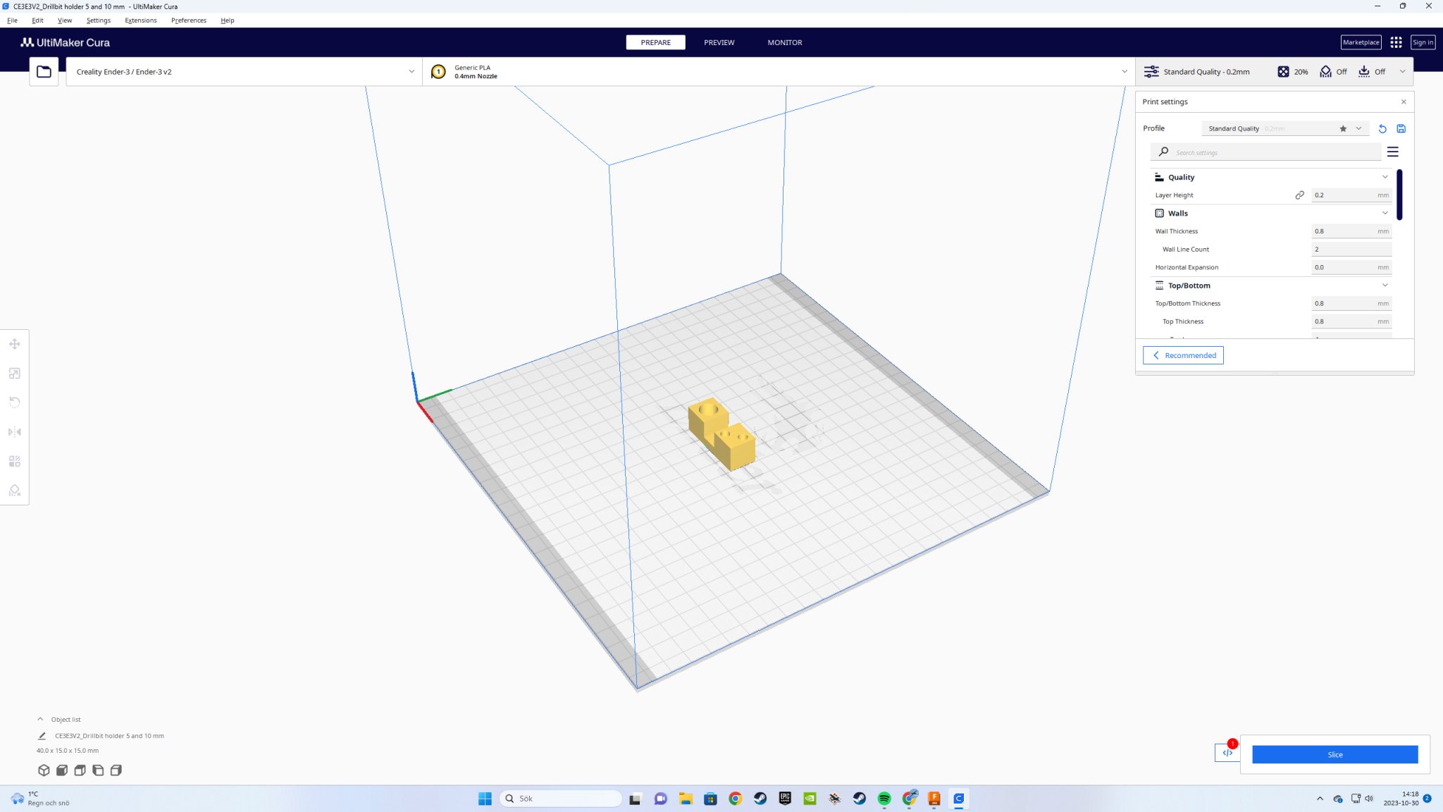 Giá đỡ mũi khoan cho 2x 5 mm và 1x 10 mm