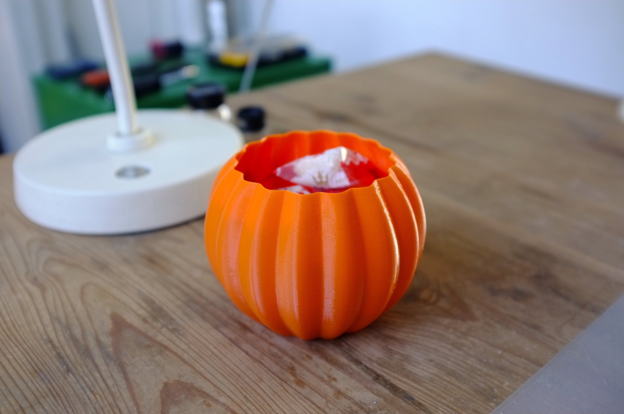 Bình bí ngô nhiều kích thước trang trí Halloween