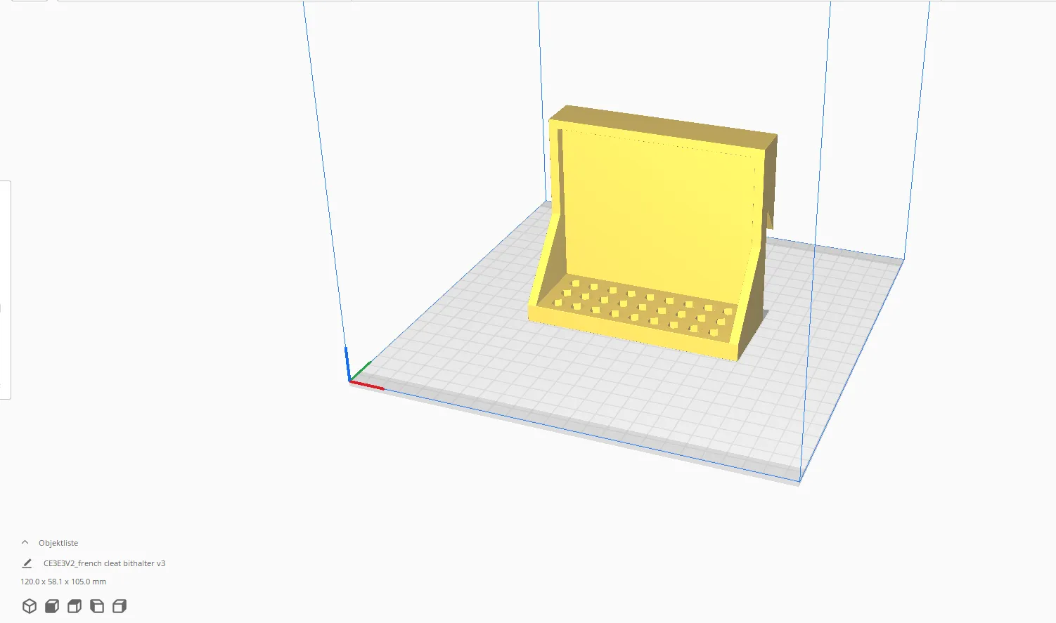 Giá đỡ bit 27 cho tường French Cleat