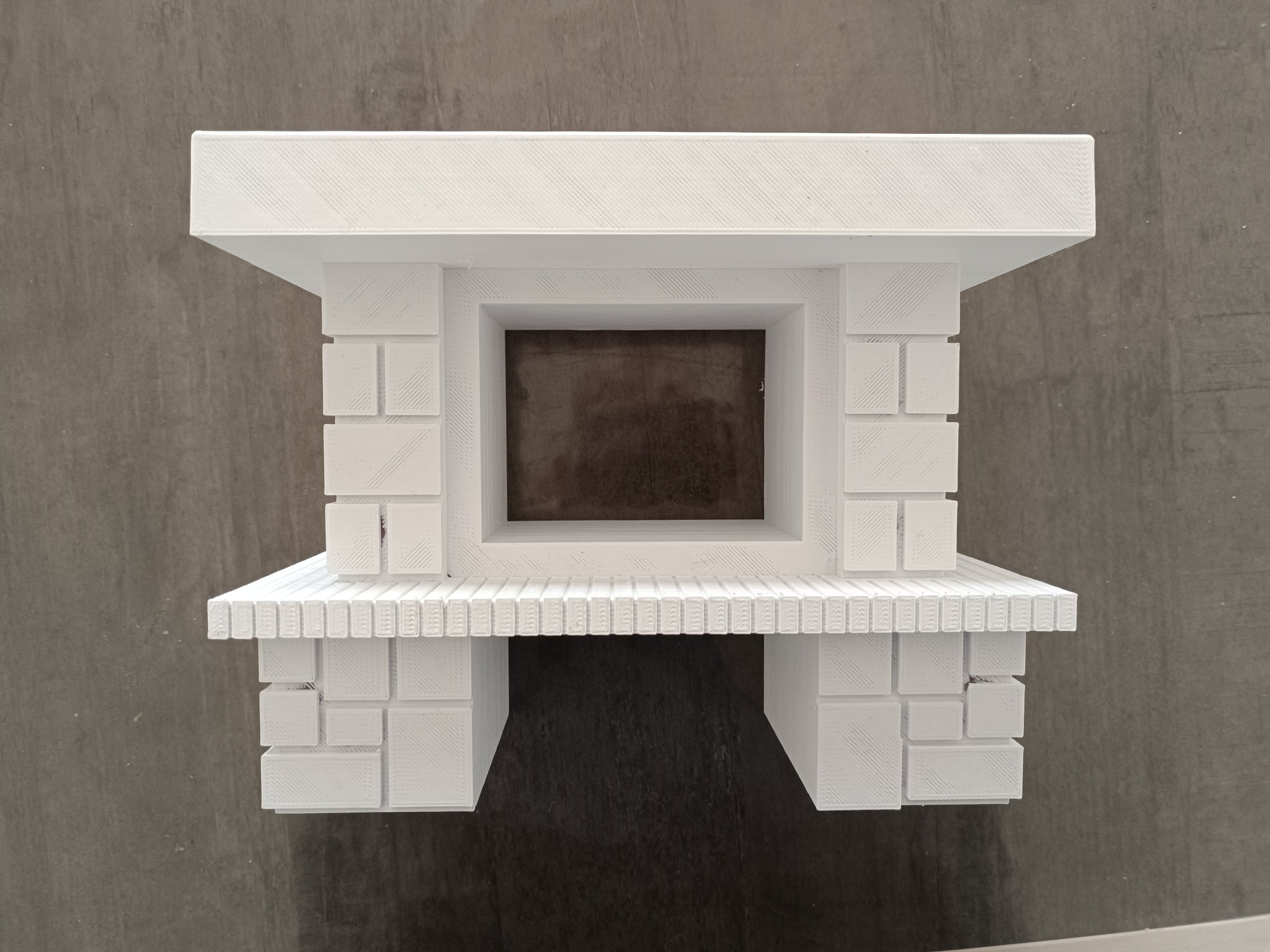 Lò sưởi cho nhà Barbie tỷ lệ 1/6