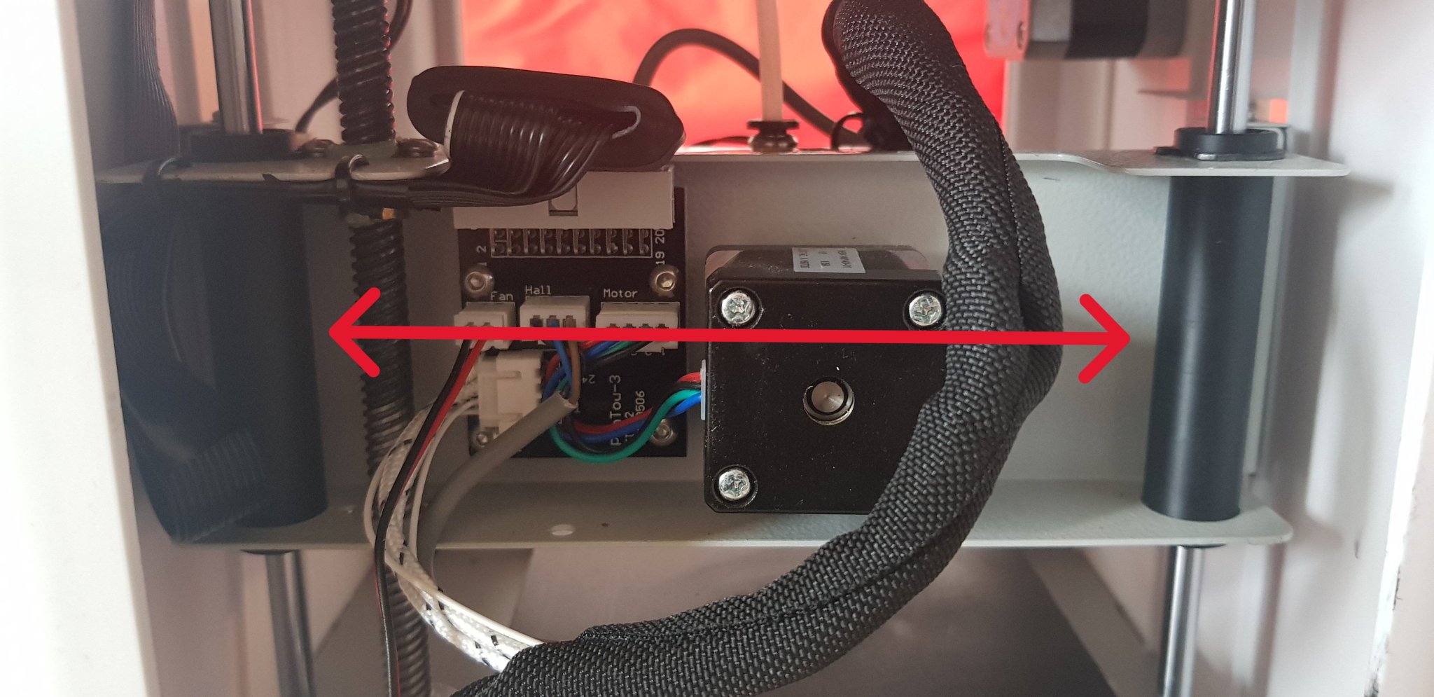 Giá đỡ bi Z cho máy in 3D Tina2