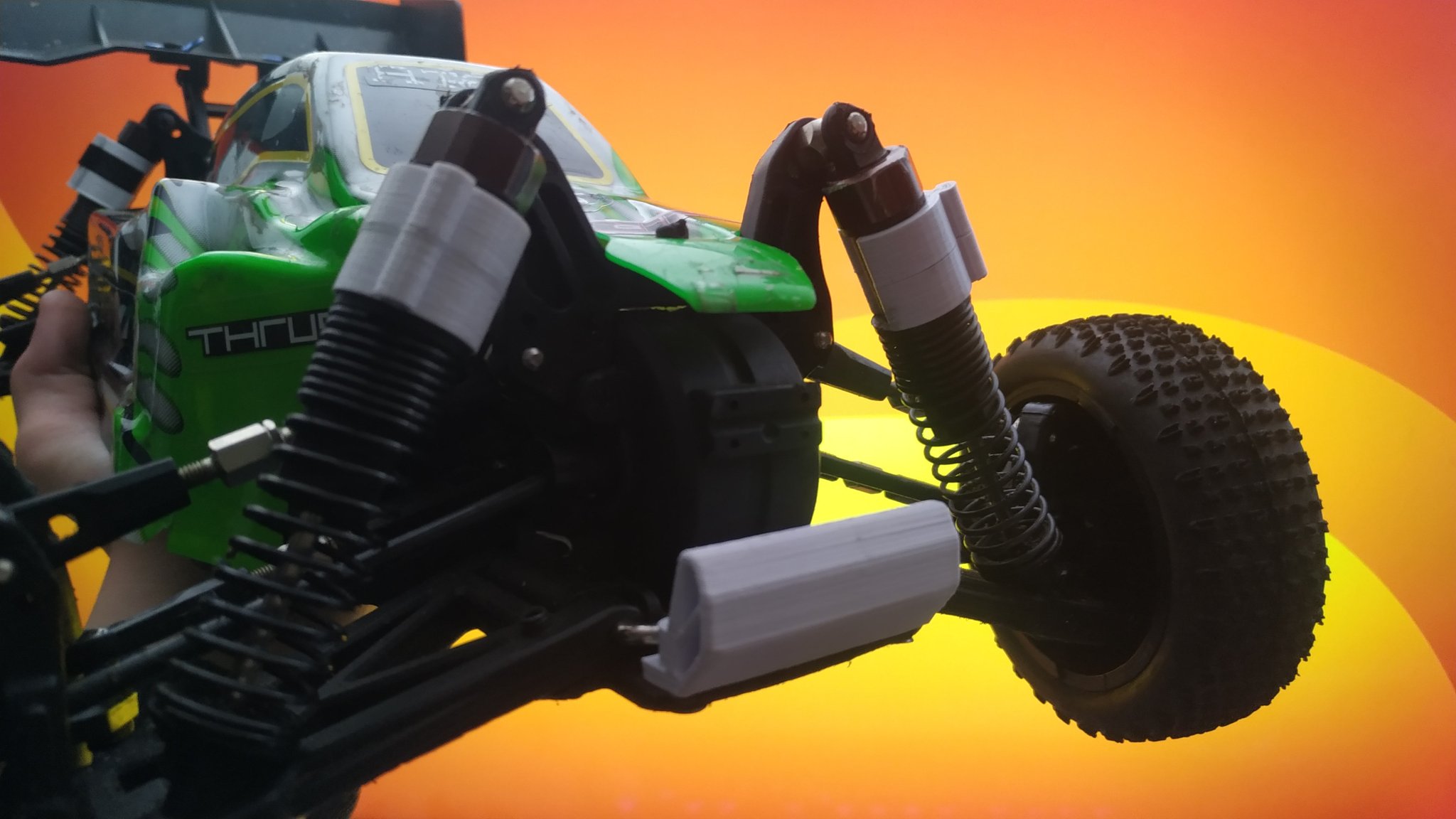 Bumper trước mạnh mẽ cho xe buggy 1/10