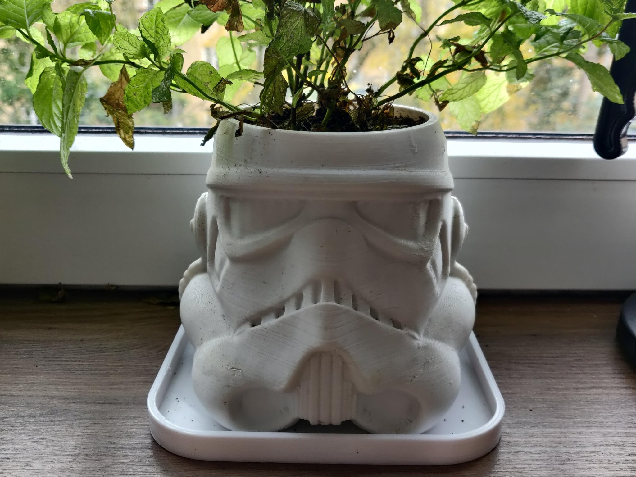 Đĩa đỡ chậu cây cho chậu cây Stormtrooper