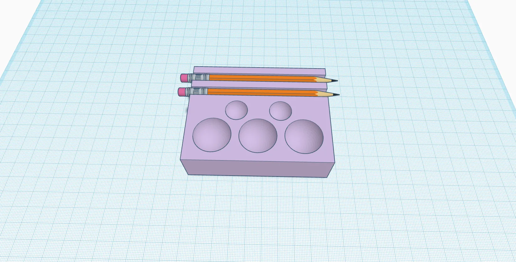 Giá đỡ dụng cụ vẽ với 5 lỗ cho màu sơn