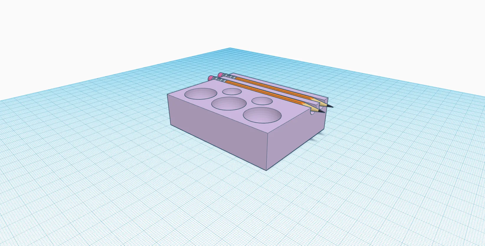 Giá đỡ dụng cụ vẽ với 5 lỗ cho màu sơn
