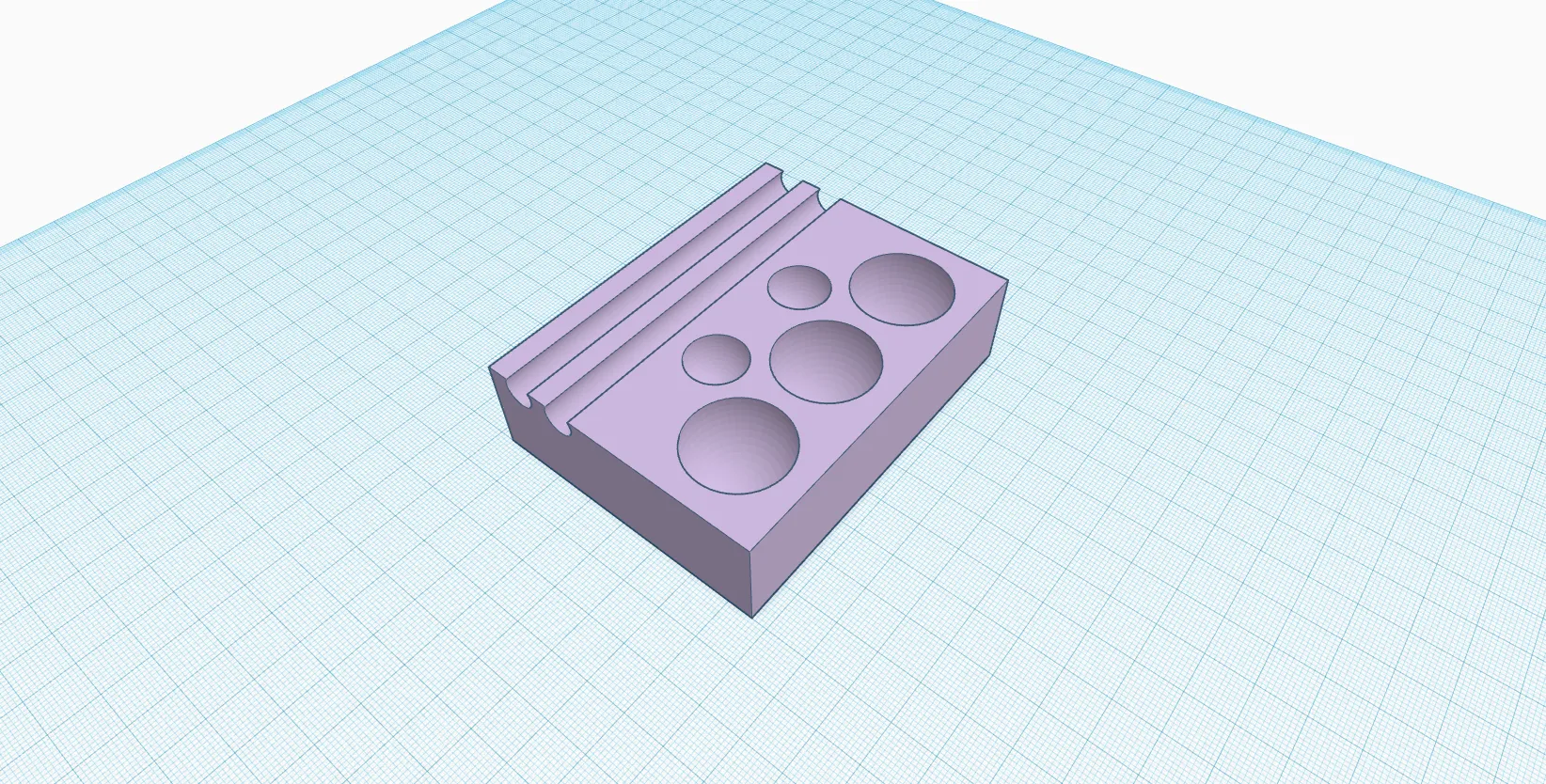 Giá đỡ dụng cụ vẽ với 5 lỗ cho màu sơn