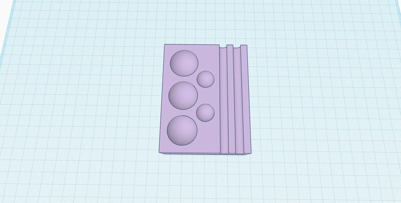 Giá đỡ dụng cụ vẽ với 5 lỗ cho màu sơn