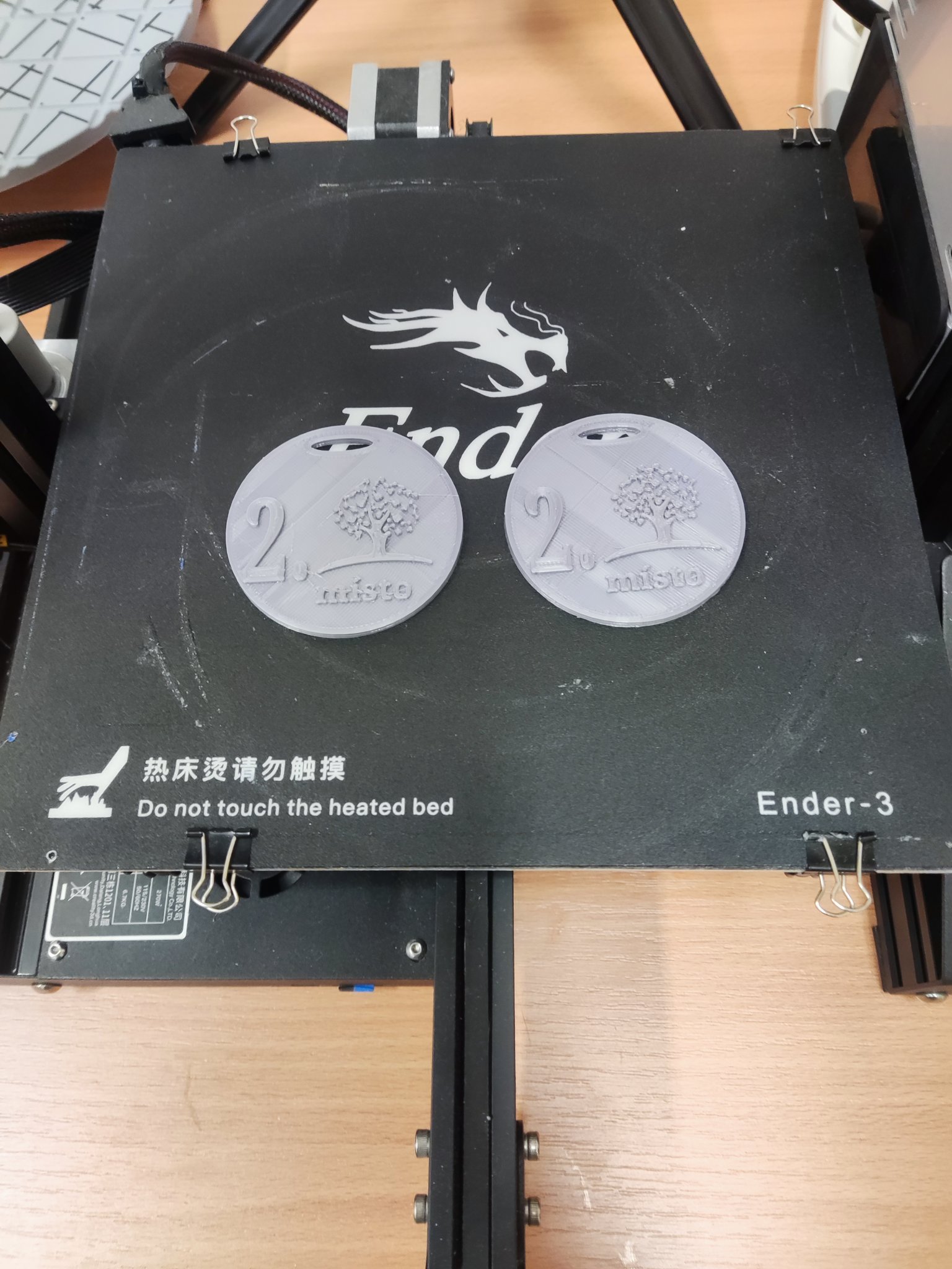 Huy chương với hình cây - Giải Nhì