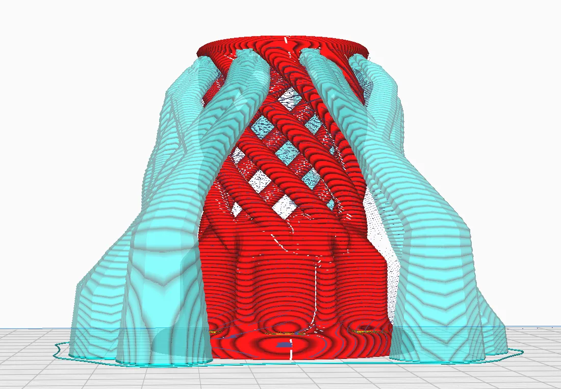 Giá đỡ nến hình bầu 25mm từ ống nghiệm