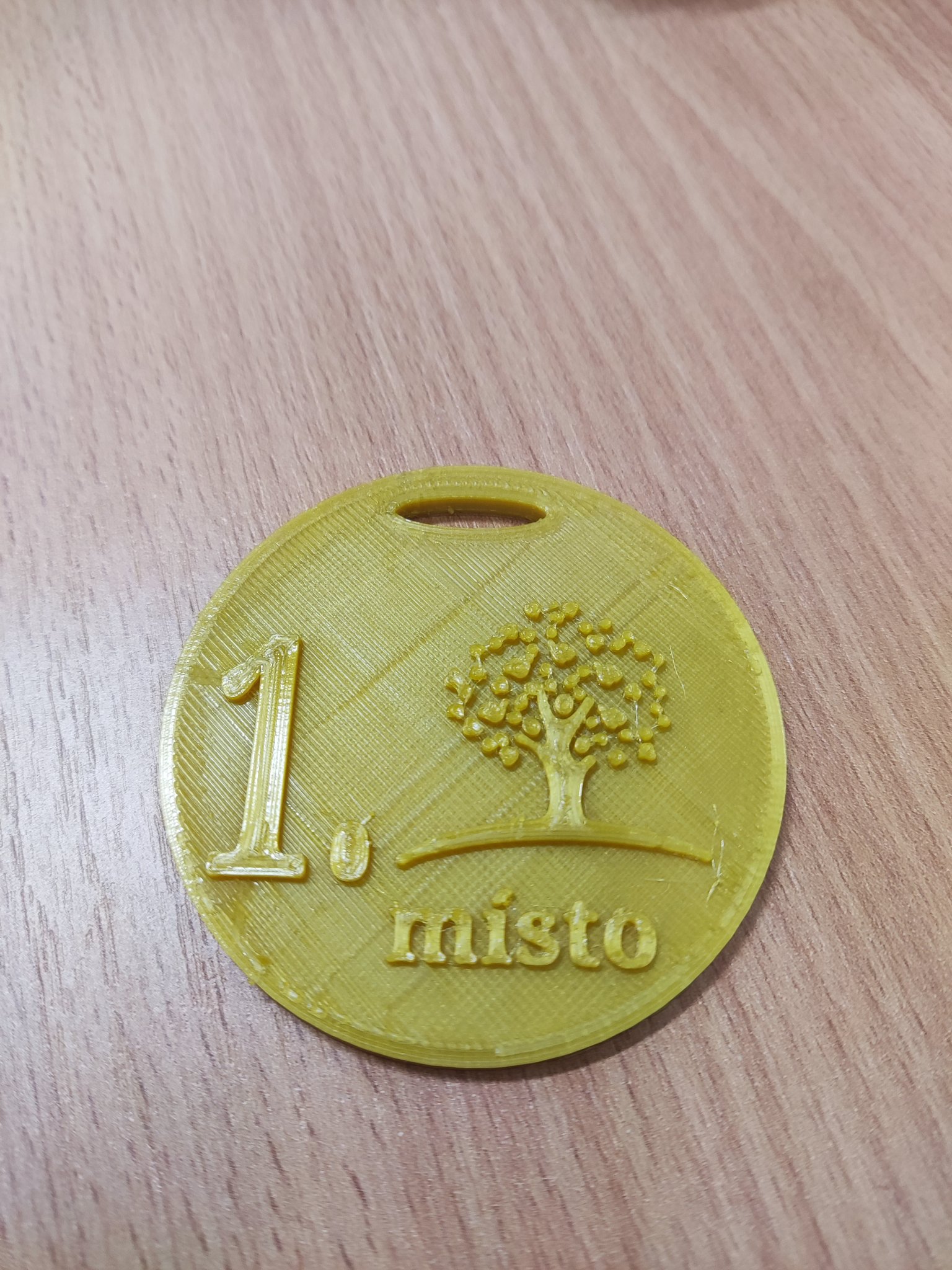 Huy chương với cây - Giải nhất