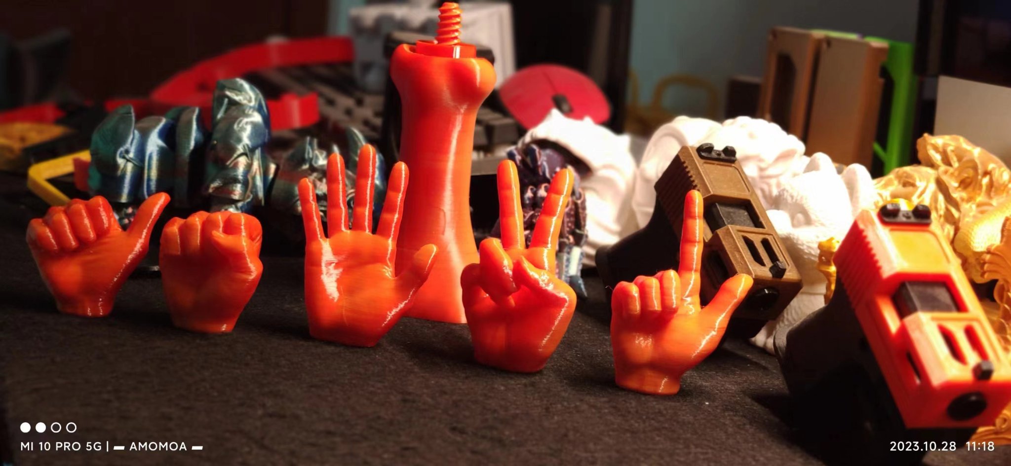 Cánh tay có thể thu gọn với các cử chỉ thay đổi